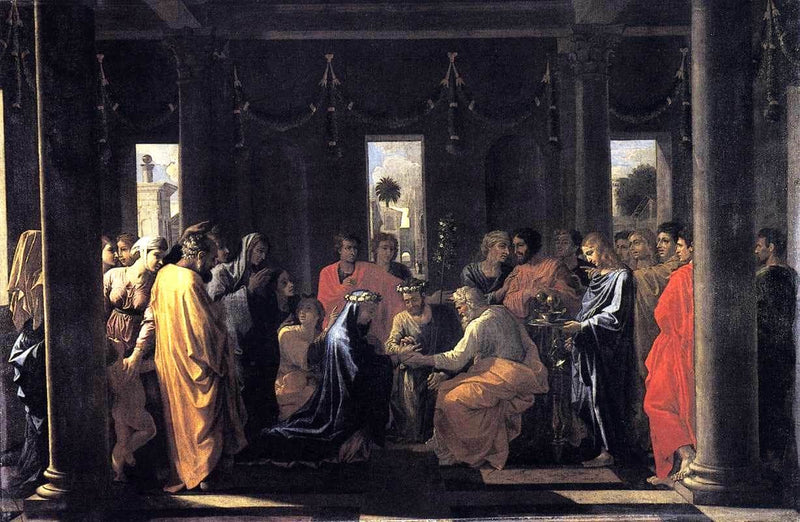 Marriage by Nicolas Poussin — Oil Painting Reproduction
