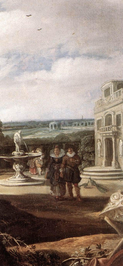 Married Couple in a Garden (detail) in apartment