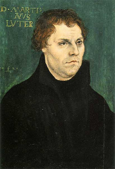 Martin Luther in bedroom