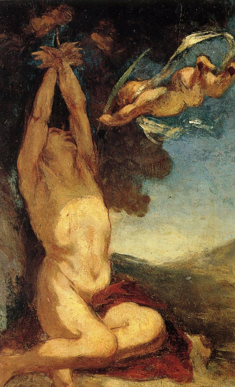 Martyrdom of St. Sebastian by Honore Daumier — Oil Painting Reproduction