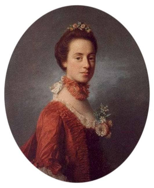 Mary Digges, Lady Robert Manners by Allan Ramsay — Oil Painting Reproduction