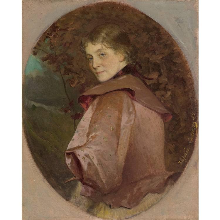 Mary Henderson by Benjamin Constant — Oil Painting Reproduction