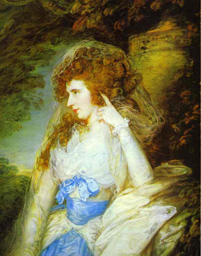 Mary, Lady Bate Dudley by Thomas Gainsborough — Oil Painting Reproduction