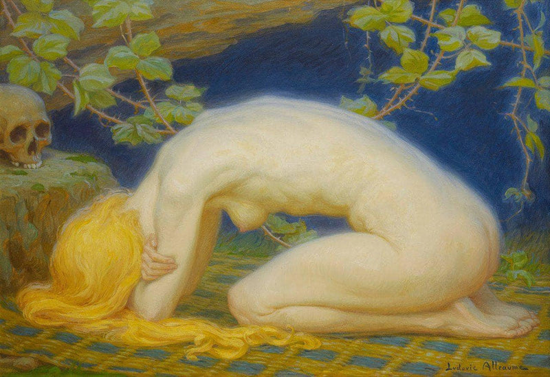 Mary Magdalene by Ludovic Alleaume — Oil Painting Reproduction