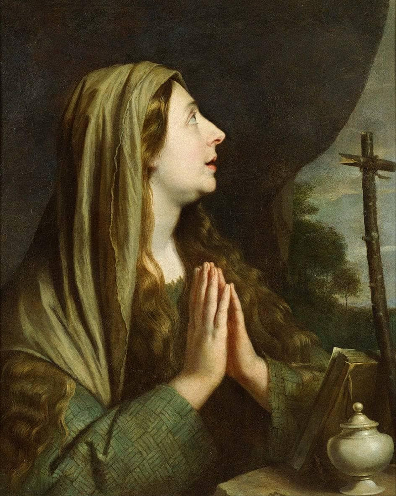 Mary Magdalene by Philippe de Champaigne — Oil Painting Reproduction