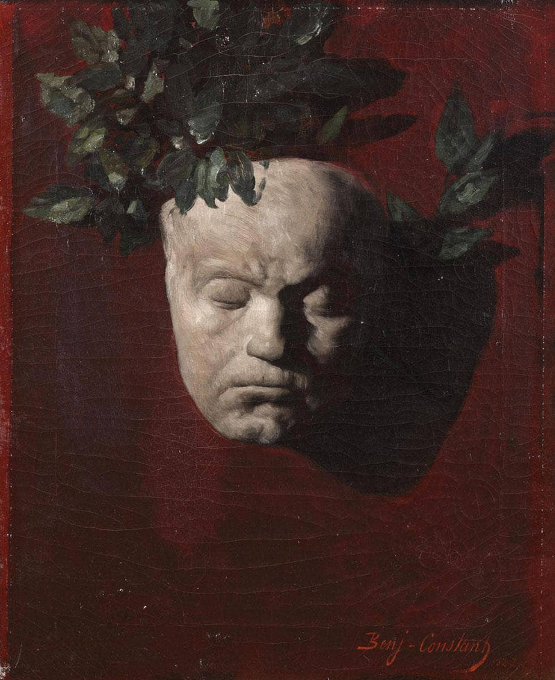 Masque De Beethoven by Benjamin Constant — Oil Painting Reproduction