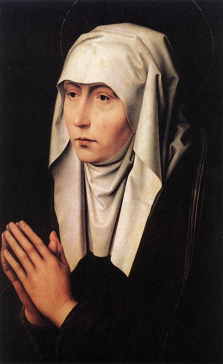 Mater Dolorosa by Hans Memling — Oil Painting Reproduction