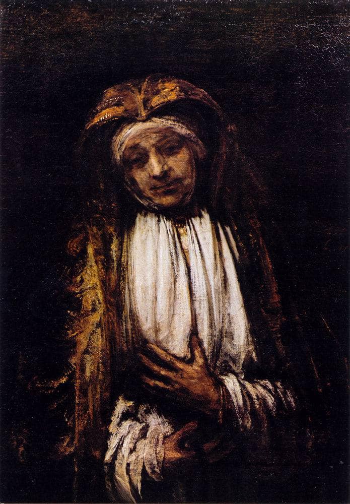 Mater Dolorosa by Rembrandt — Oil Painting Reproduction