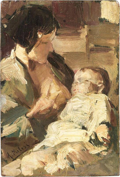 Maternity in apartment