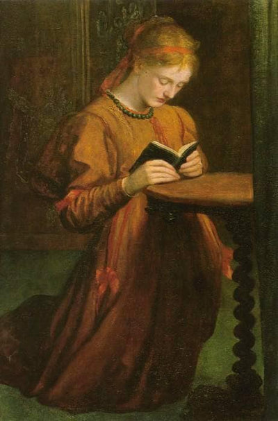 May Prinsep in entryway