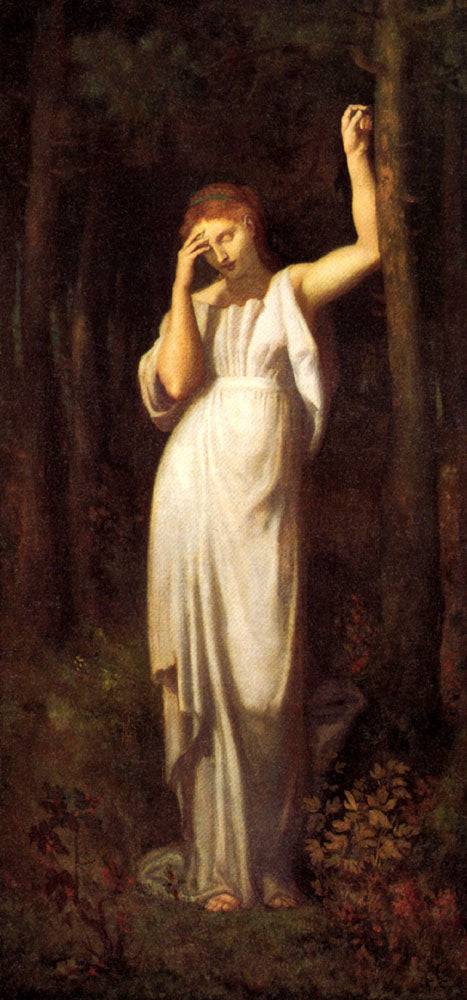 Meditation by Pierre Puvis de Chavannes, Oil Painting Reproduction