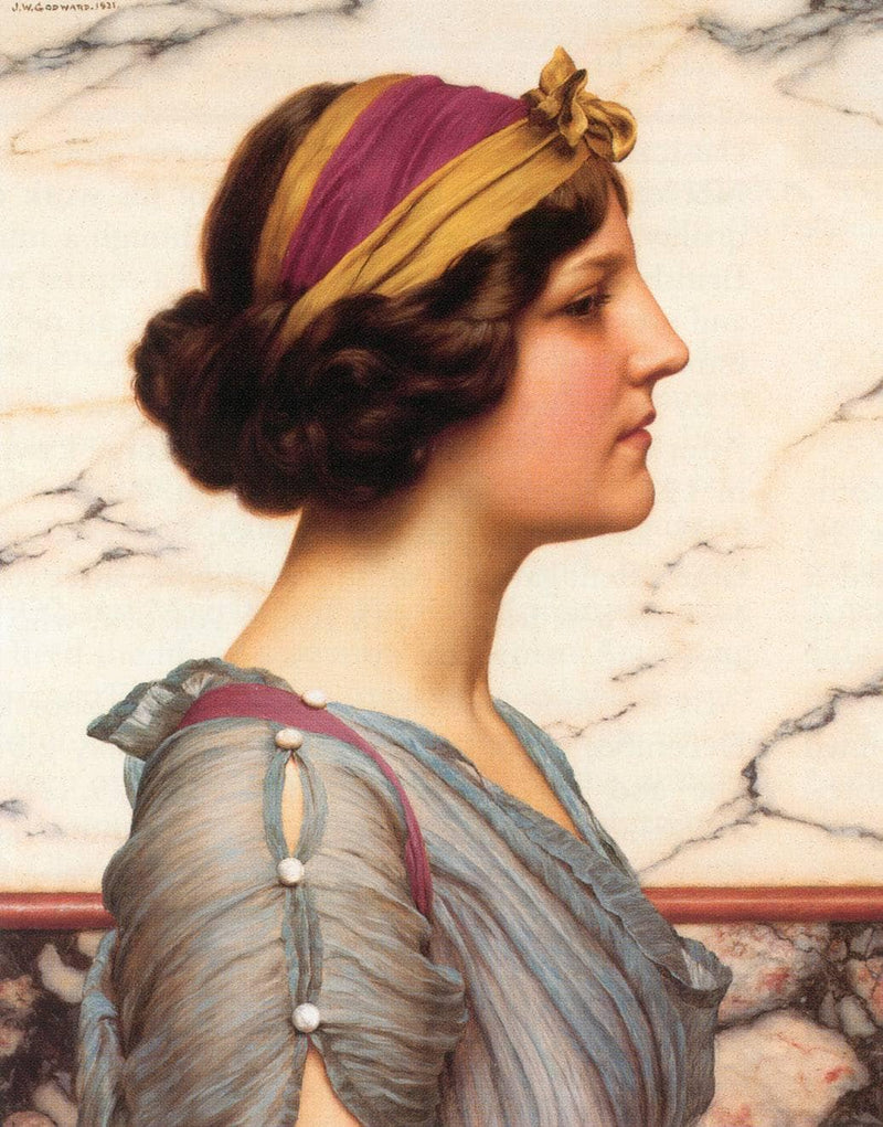 Megilla by John William Godward — Oil Painting Reproduction