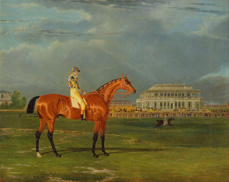 Memnon, with William Scott Up by John Frederick Herring Sr. — Oil Painting Reproduction