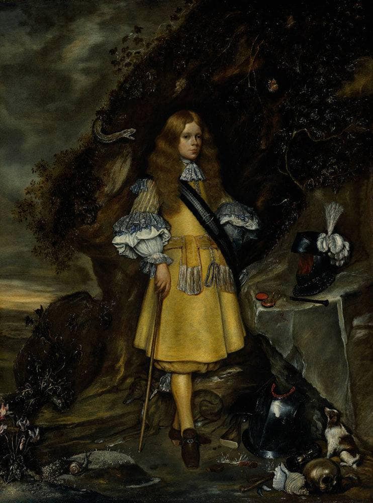 Memorial Portrait of Moses ter Borch by Gerard Terborch — Oil Painting Reproduction