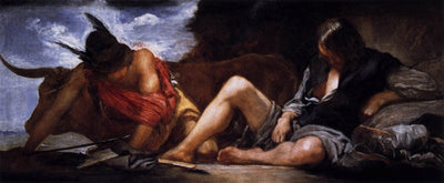 Mercury and Argus in entryway