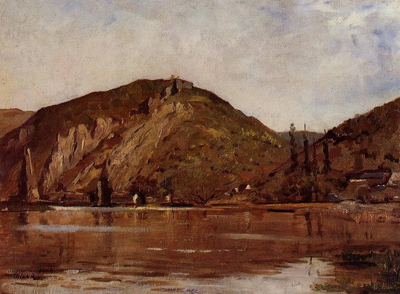 Meuse River around Namur by Theo van Rysselberghe — Oil Painting Reproduction