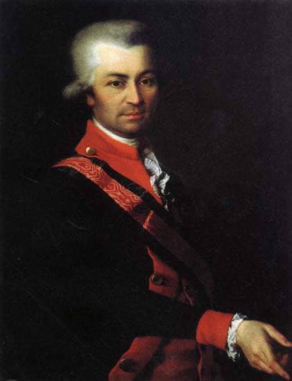 Mikhail Sergeevich Potemkin by Dmitry Levitzky — Oil Painting Reproduction