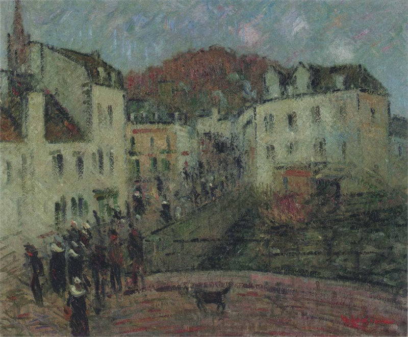 Mill at Pont Aven by Gustave Loiseau — Oil Painting Reproduction