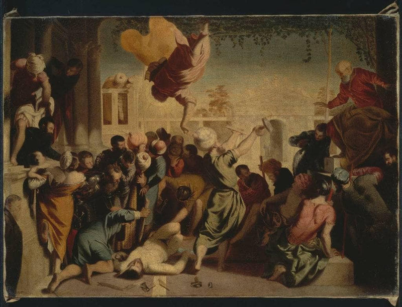 Miracle of Saint Mark by Samuel Morse — Oil Painting Reproduction