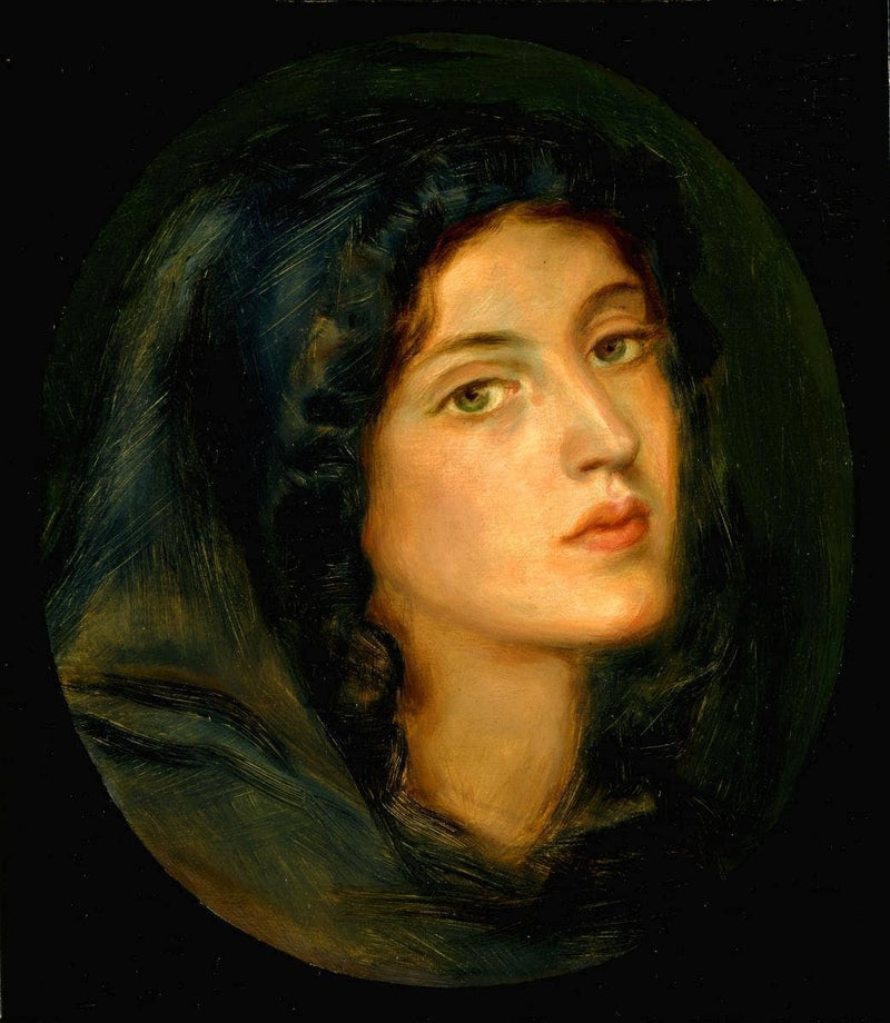 Miss Burton by Frederick William Burton — Oil Painting Reproduction