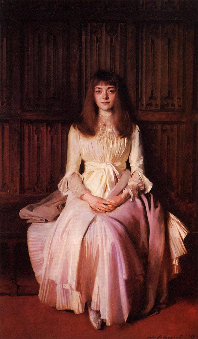 Miss Elsie Palmer by John Singer Sargent — Oil Painting Reproduction