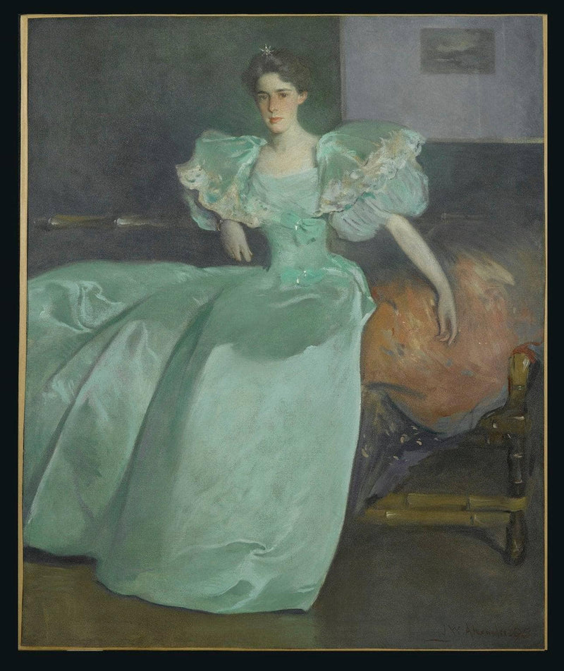 Miss Helen Manice (later Mrs. Henry M. Alexander) by John White Alexander — Oil Painting Reproduction