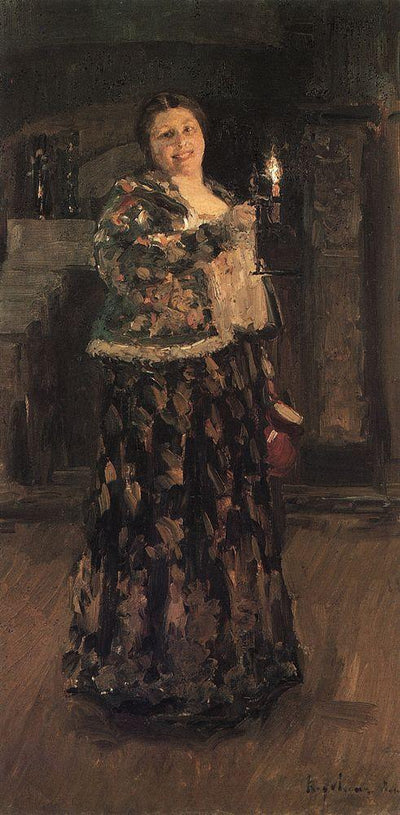 Mistress of the House in apartment