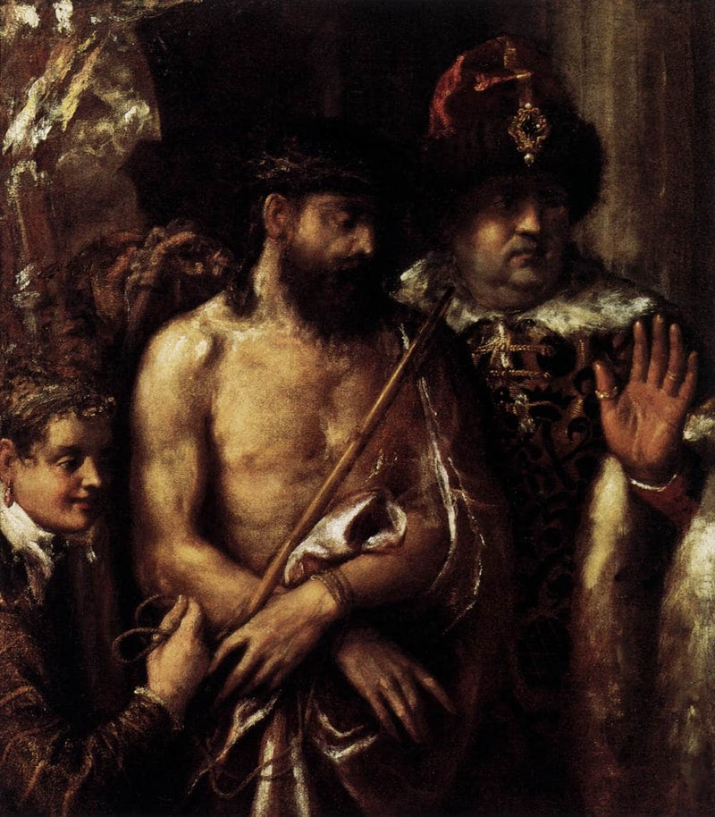 Mocking of Christ by Titian — Oil Painting Reproduction