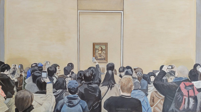 Mona Lisa by Gregorio Undurraga — Oil Painting Reproduction