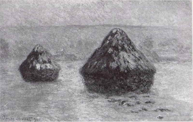 Grainstacks in the Winter by Claude Monet — Oil Painting Reproduction