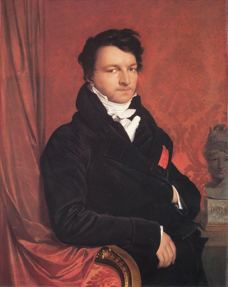 Monsieur de Norvins by Jean Auguste Dominique Ingres — Oil Painting Reproduction