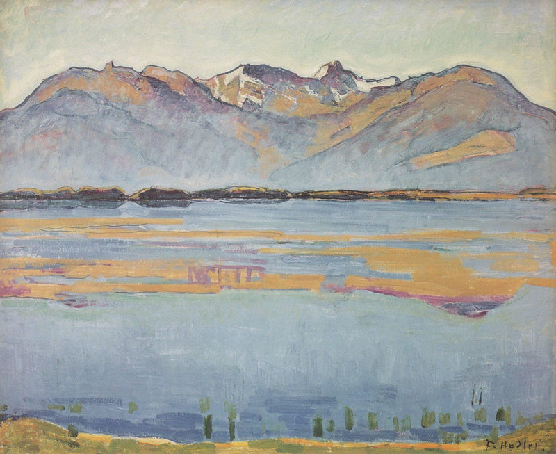 Montanasee by Ferdinand Hodler — Oil Painting Reproduction