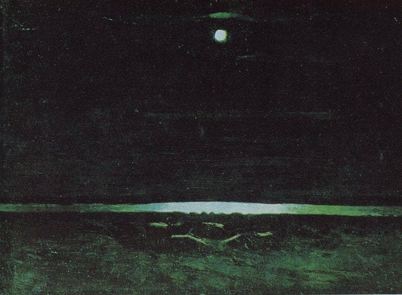 Moonlight Night on the Dnieper by Arkhyp Kuindzhi — Oil Painting Reproduction