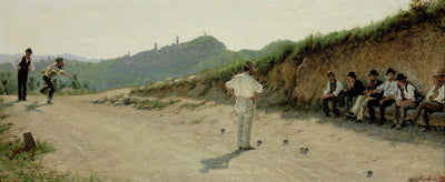 The game of bowls in home office