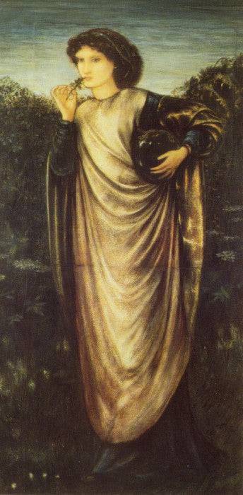 Morgan Le Fay in home office