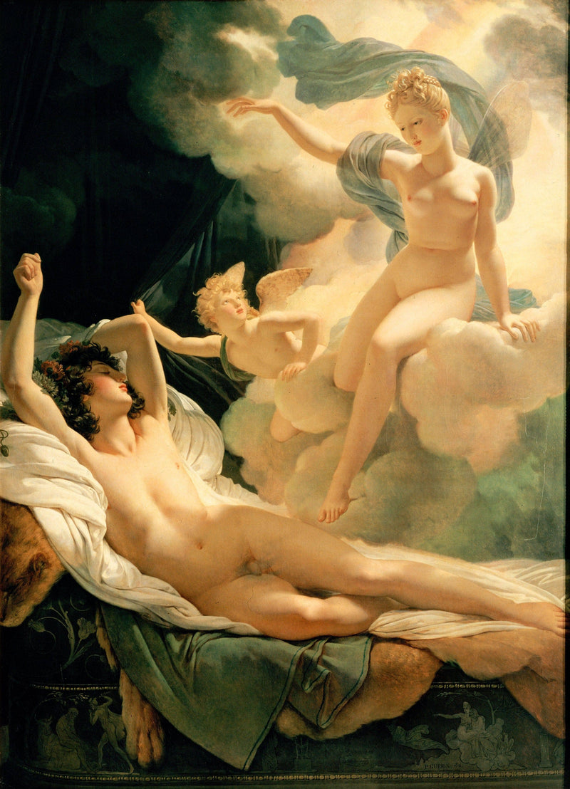 Morpheus and Iris by Pierre-Narcisse Guerin — Oil Painting Reproduction