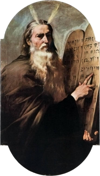 Moses in home office