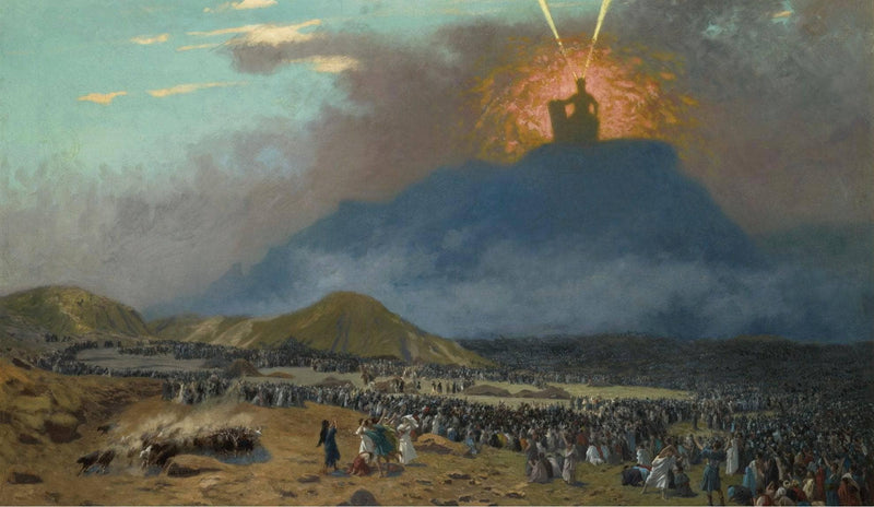 Moses on Mount Sinai by Jean-Leon Gerome — Oil Painting Reproduction
