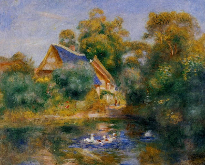 Mother Goose by Pierre-Auguste Renoir — Oil Painting Reproduction