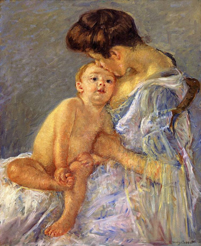 Motherhood in dining room
