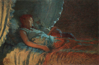 Motherhood (Serene dawn) in bedroom