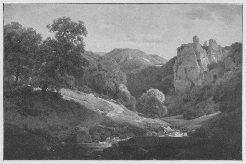 Motif From The Harz Mountains by Karl Lessing — Oil Painting Reproduction
