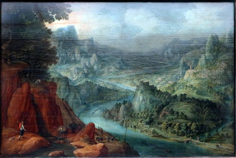 Mountainous Landscape with River by Tobias Verhaecht — Oil Painting Reproduction