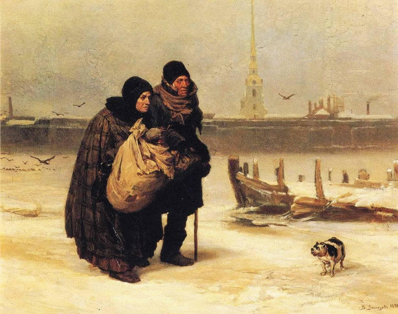 Moving House by Viktor Vasnetsov — Oil Painting Reproduction