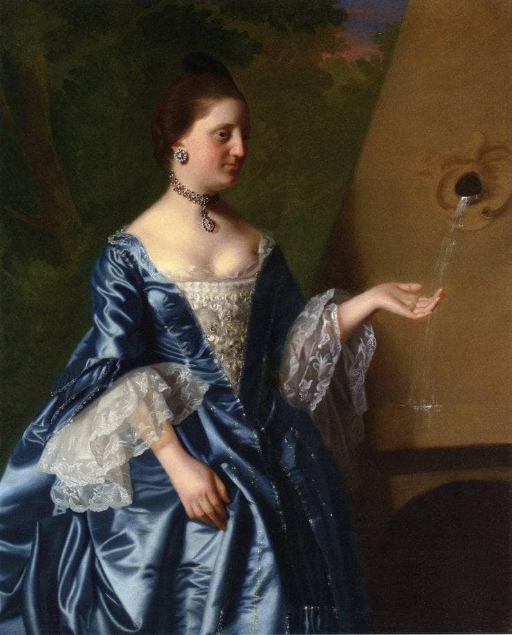 Mrs.Alice Hooper by John Singleton Copley — Oil Painting Reproduction