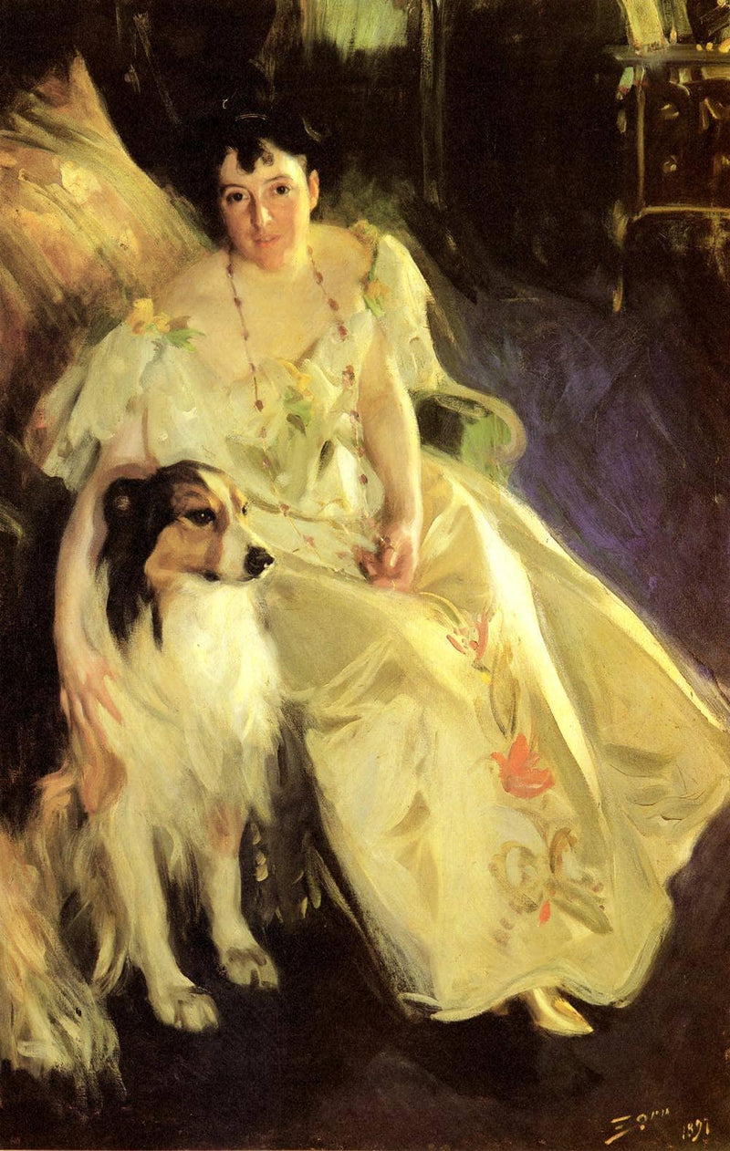 Mrs Bacon by Anders Zorn — Oil Painting Reproduction