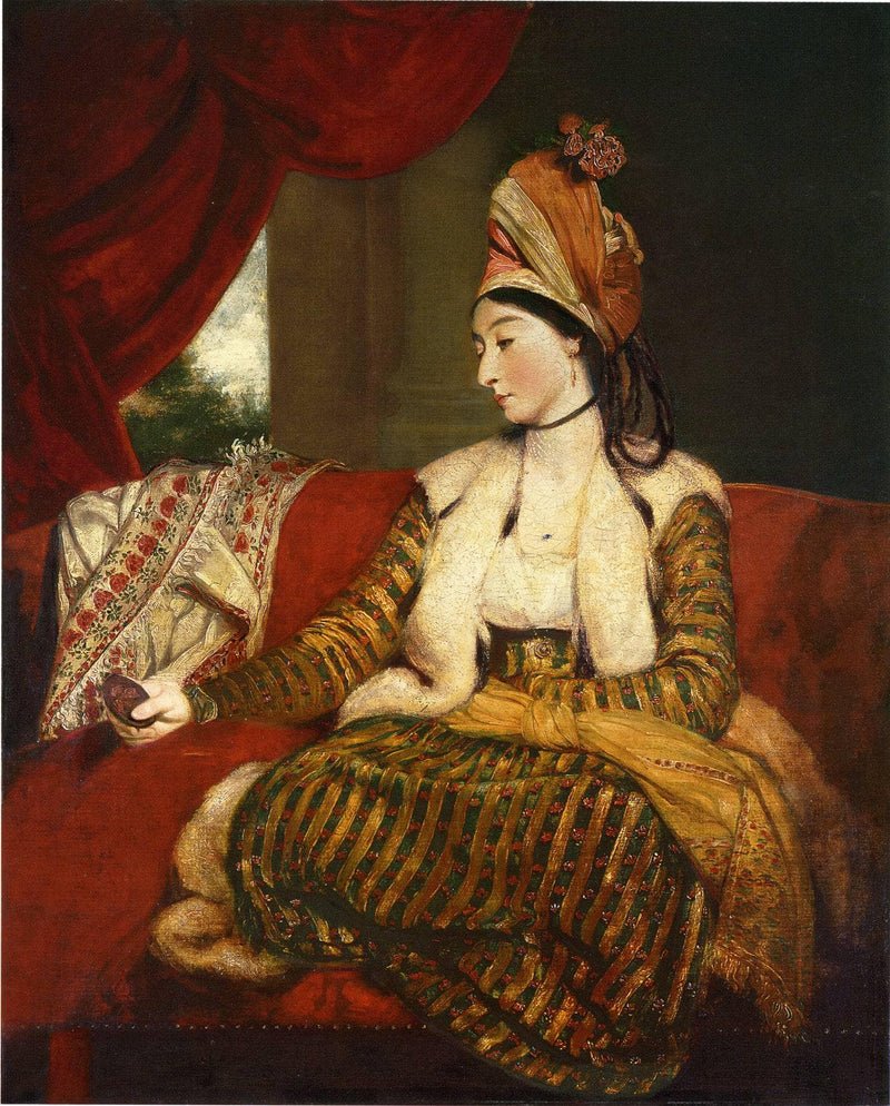 Mrs Baldwin by Joshua Reynolds — Oil Painting Reproduction