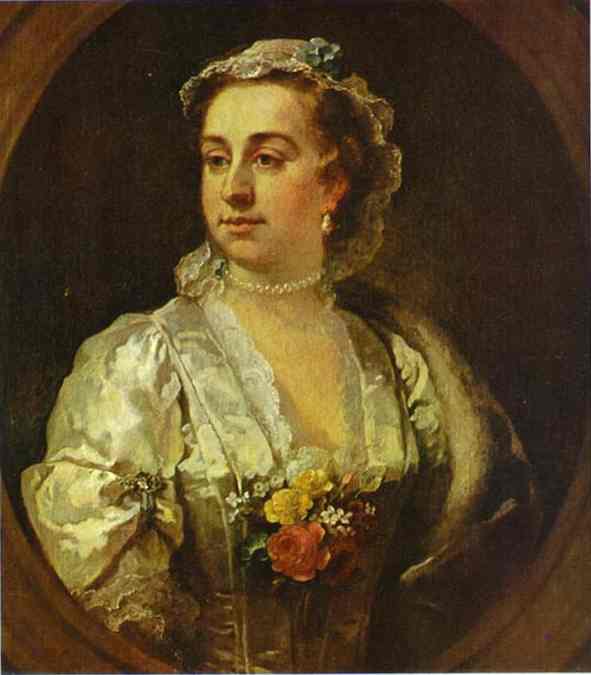 Mrs Catherine Edwards by William Hogarth — Oil Painting Reproduction