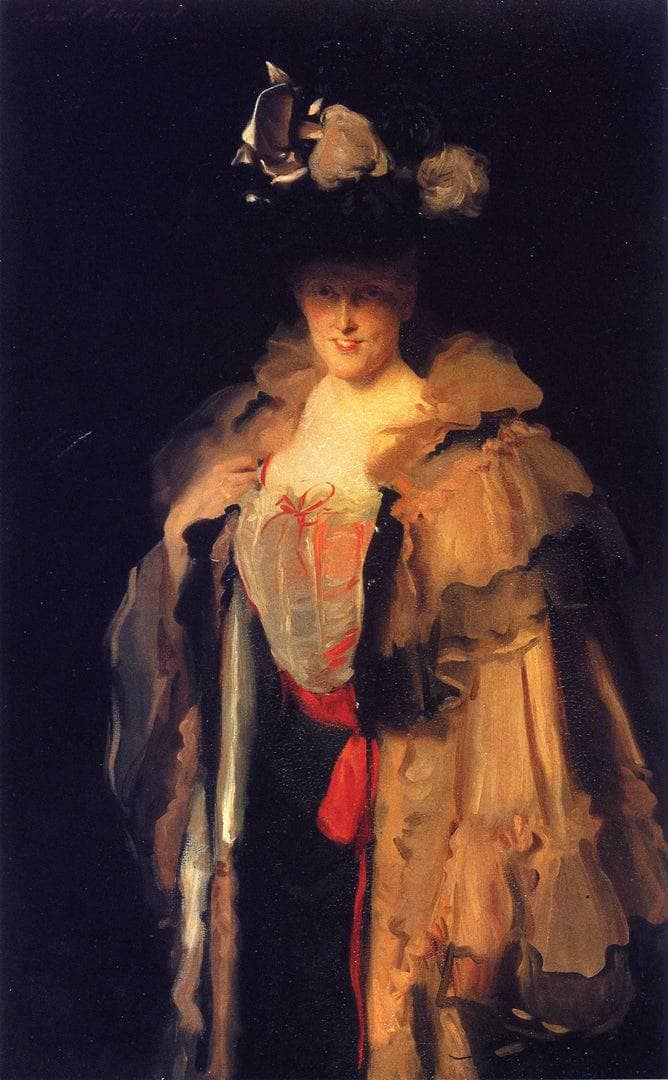 Mrs. Charles Hunter (Mary Smyth) by John Singer Sargent — Oil Painting Reproduction