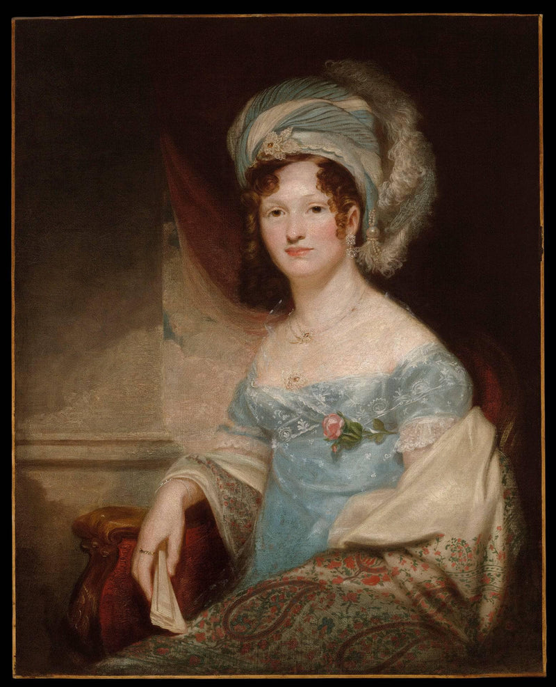 Mrs. David Curtis Deforest (Julia Wooster) by Samuel Morse — Oil Painting Reproduction